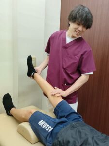 オスグッド施術